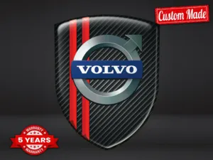 Volvo Adesivi Logo su Misura Universali Premium Regolabili